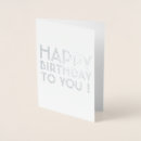 Search for minimalist birthday cards Minimalistic