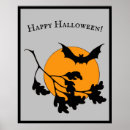 Search for flying bats posters Halloween