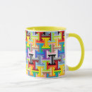 Search for pixel pattern mugs Abstract