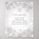 Search for winter wonderland wedding programmes Elegant