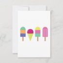 Search for popsicle thank you cards Ice cream