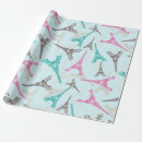 Search for eiffel tower wrapping paper Parisian