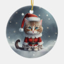 Search for perfect christmas tree decorations Cat