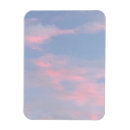 Search for sky and clouds rectangular magnets Blue