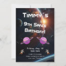 Search for universe birthday invitations Planets