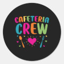 Search for school cafeteria stickers Lady