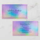 Search for iridescent business cards Professional