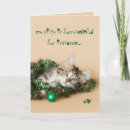 Search for furry christmas cards Cat