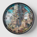 Search for futuristic clocks City