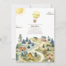 Search for yellow balloon invitations Hot air balloon
