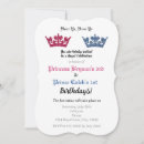 Search for prince and princess invitations Party