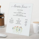 Search for bar menu drinks wedding signs White