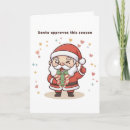Search for kawaii christmas cards Santa