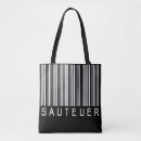 Search for barcode tote bags White