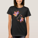 Search for purple flower pattern tshirts Watercolor