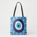 Search for evil eye tote bags Mediterranean