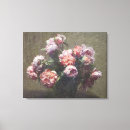 Search for pink peonies canvas prints Green