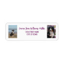 Search for self adhesive return address labels For her