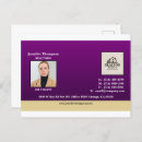 Search for royal purple postcards Gold