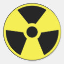 Search for radiation sign stickers Symbol