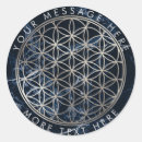 Search for silver flower stickers Flower of life