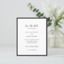 Search for minimalist save the dates Modern