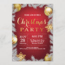 Search for online christmas invitations Red