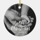 Search for family first christmas tree decorations Black and white