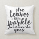 Search for she leaves a little sparkle White