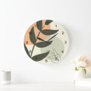 Search for boho clocks Botanical