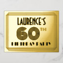 Search for foil 60th birthday invitations 60 years old