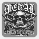 Search for dark metal stickers Skull