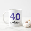 Search for 40 mugs 40th birthday