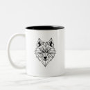 Search for geometric wolf mugs Wildlife