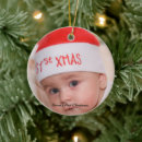 Search for baby first photo christmas tree decorations Simple