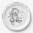 Search for teddy bear plates Blue