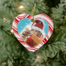 Search for red and white christmas tree decorations Sweet