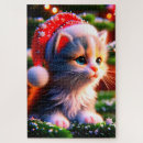 Search for christmas puzzles Cats