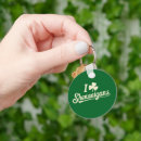 Search for green shamrock key rings Leprechaun