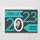 Search for polka dots graduation invitations Trendy