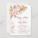 Search for bohemian baby girl shower invitations Summer spring winter fall