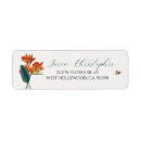 Search for tropical bird return address labels Modern