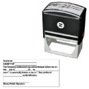 Search for notary business stamps Acknowledgement