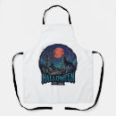 Search for howling wolf aprons Halloweengifts