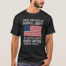 Search for essential liberty tshirts Who