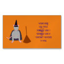 Search for witch business cards Cute