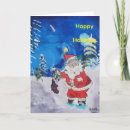 Search for tree snow cards Santa