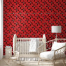 Search for red flower art White