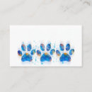 Search for dog paw print business cards Animals