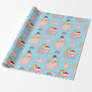 Search for hippo christmas wrapping paper Cute